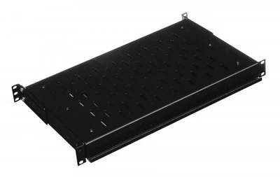 19" ausziehbare Fachböden bis 25 kg Tragfähigkeit