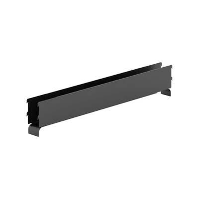 Frontaler Durchgangskanal zur Verbindung vertikaler Kabel-Bindepanels für RSG2/RSG4