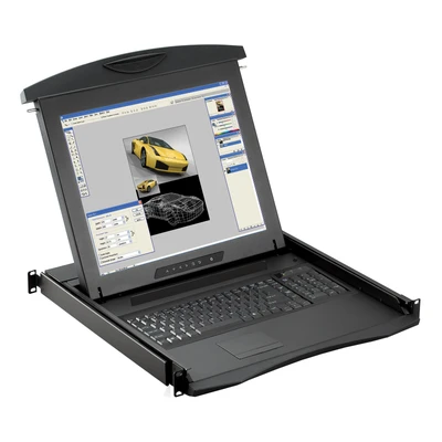 KVM-LCD-Konsolen