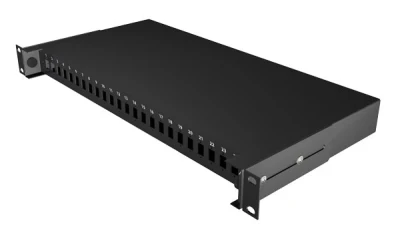 19"-fixierte LWL-Spleißbox